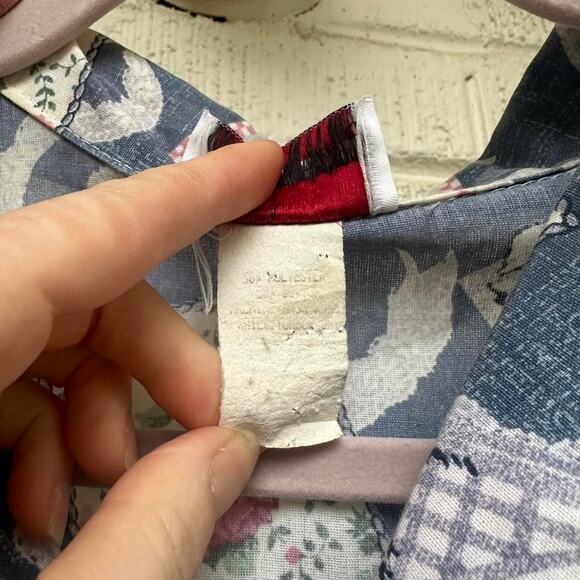 Caribou Vintage 90's Teapot Printed Button Down - Picture 4 of 4